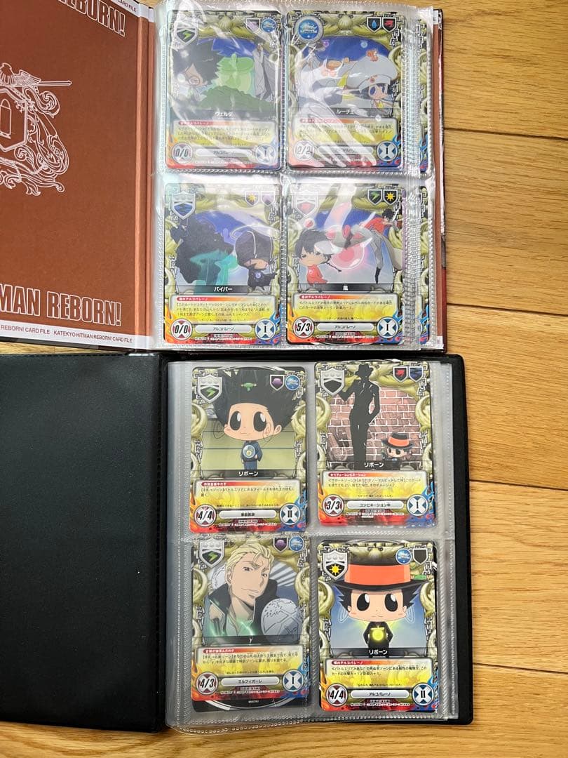 家庭教師ヒットマンreborn! CCG カード　まとめ売り ファイル付き