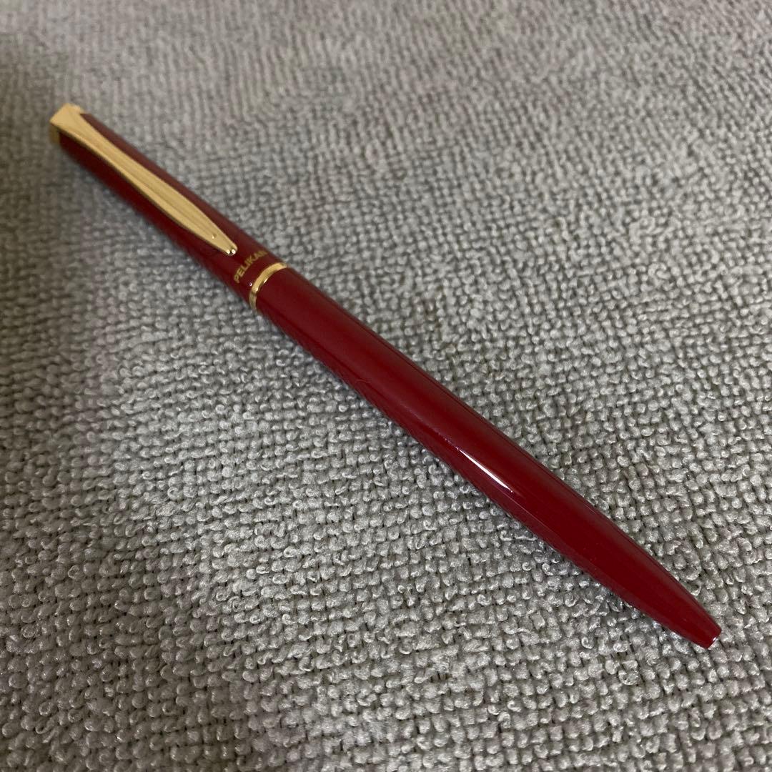 ペリカン　コラボ　万年筆　ボールペン　レザーペンケース　3点セット