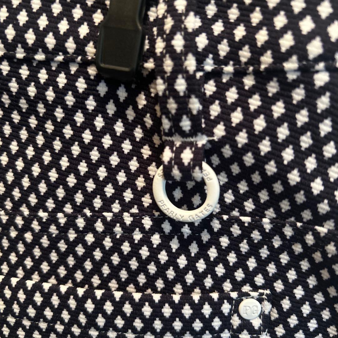 PEARLY GATES パーリーゲイツ スカート 総柄 ネイビー系