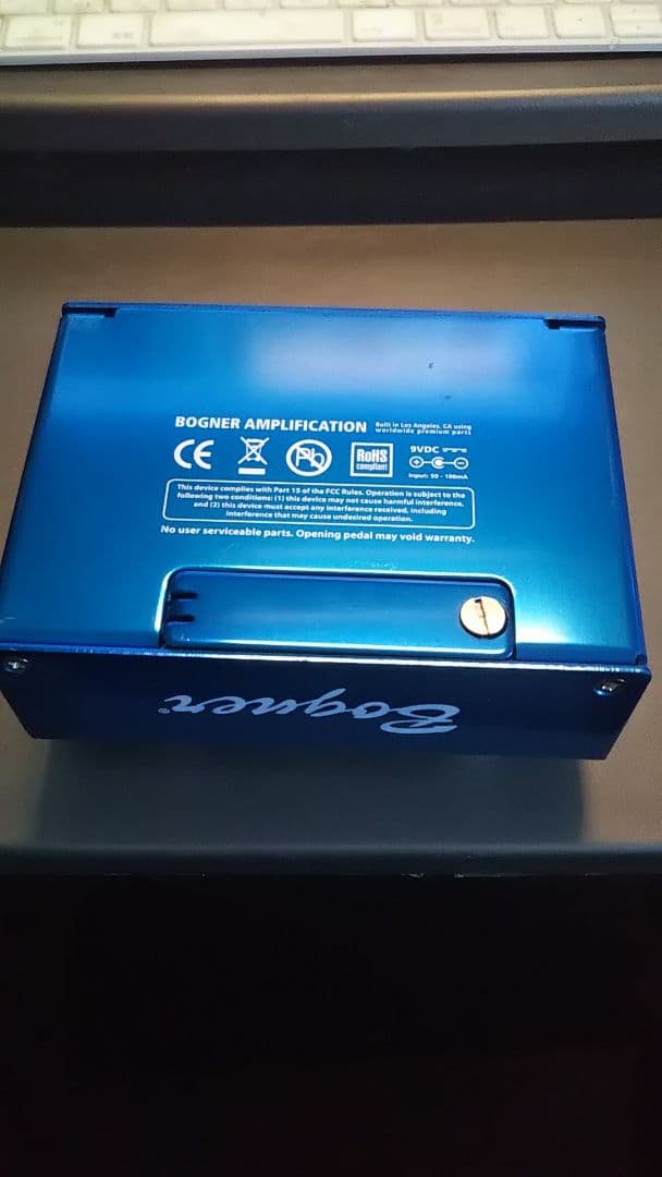 【美品】Bogner Ecstasy Blue ギターエフェクター