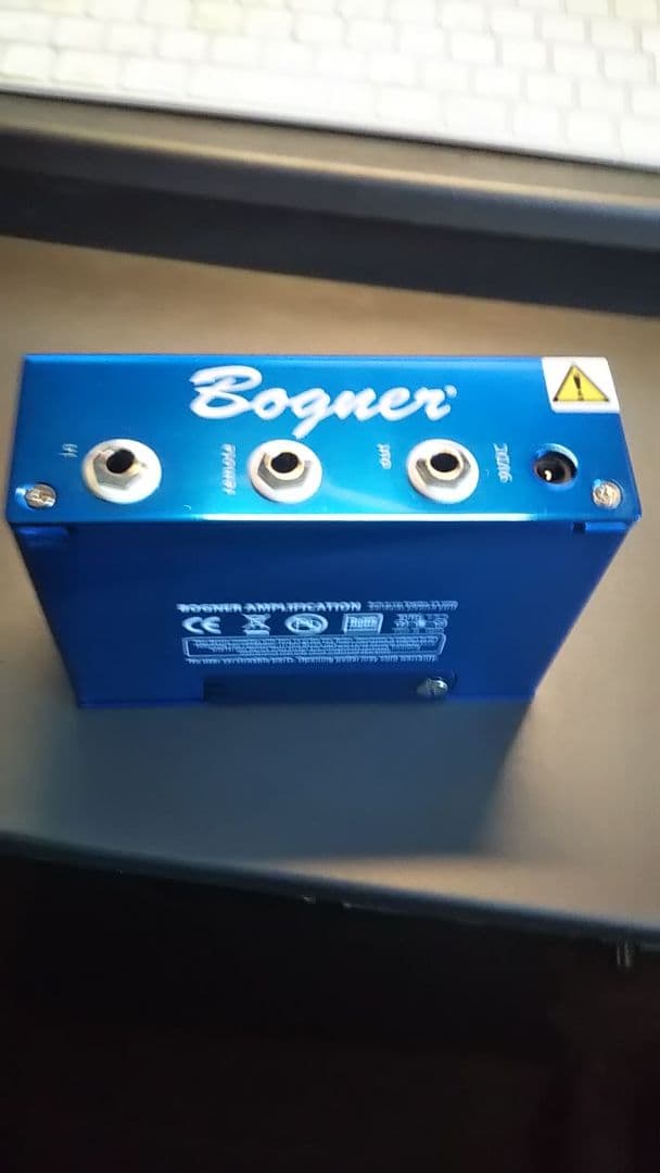 【美品】Bogner Ecstasy Blue ギターエフェクター