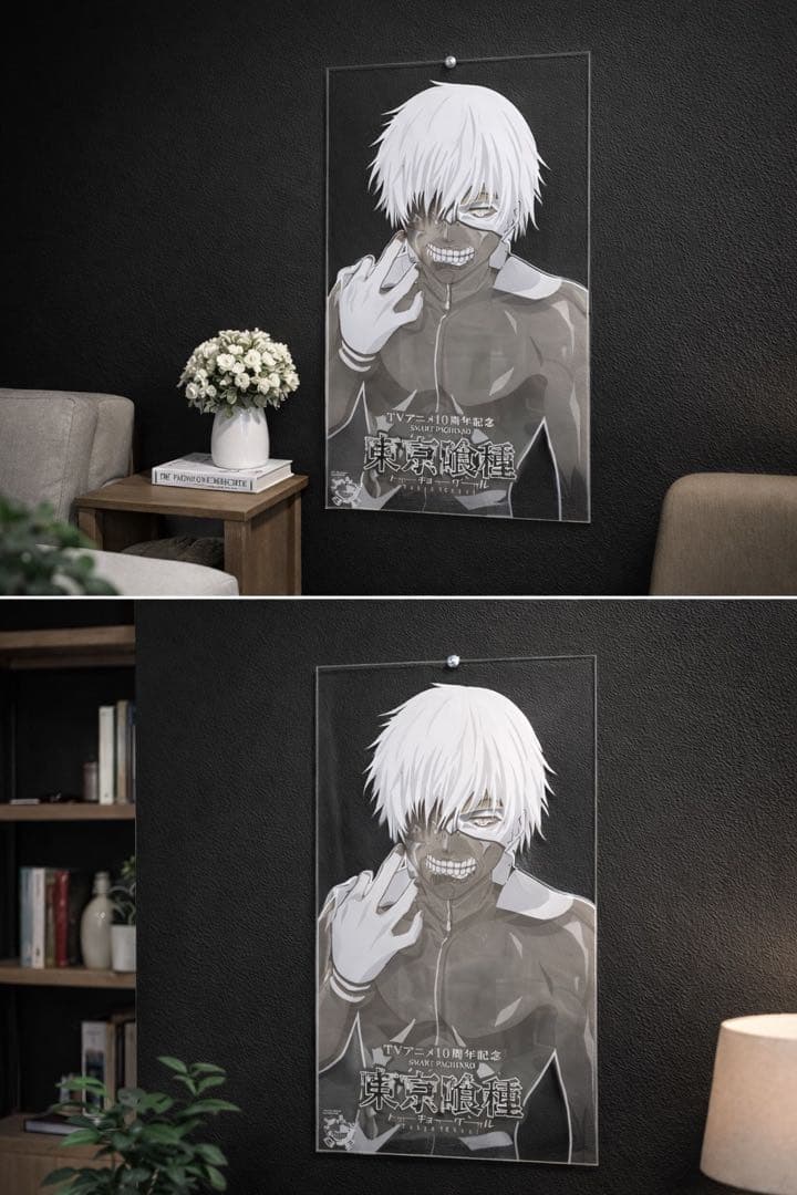 東京喰種 10周年記念【‼️非売品‼️】金木研 白髪ver アクリルクリアパネル