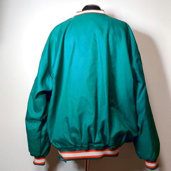 マイアミ・ドルフィンズ スターター プルオーバー ナイロンジャケット L ピステ