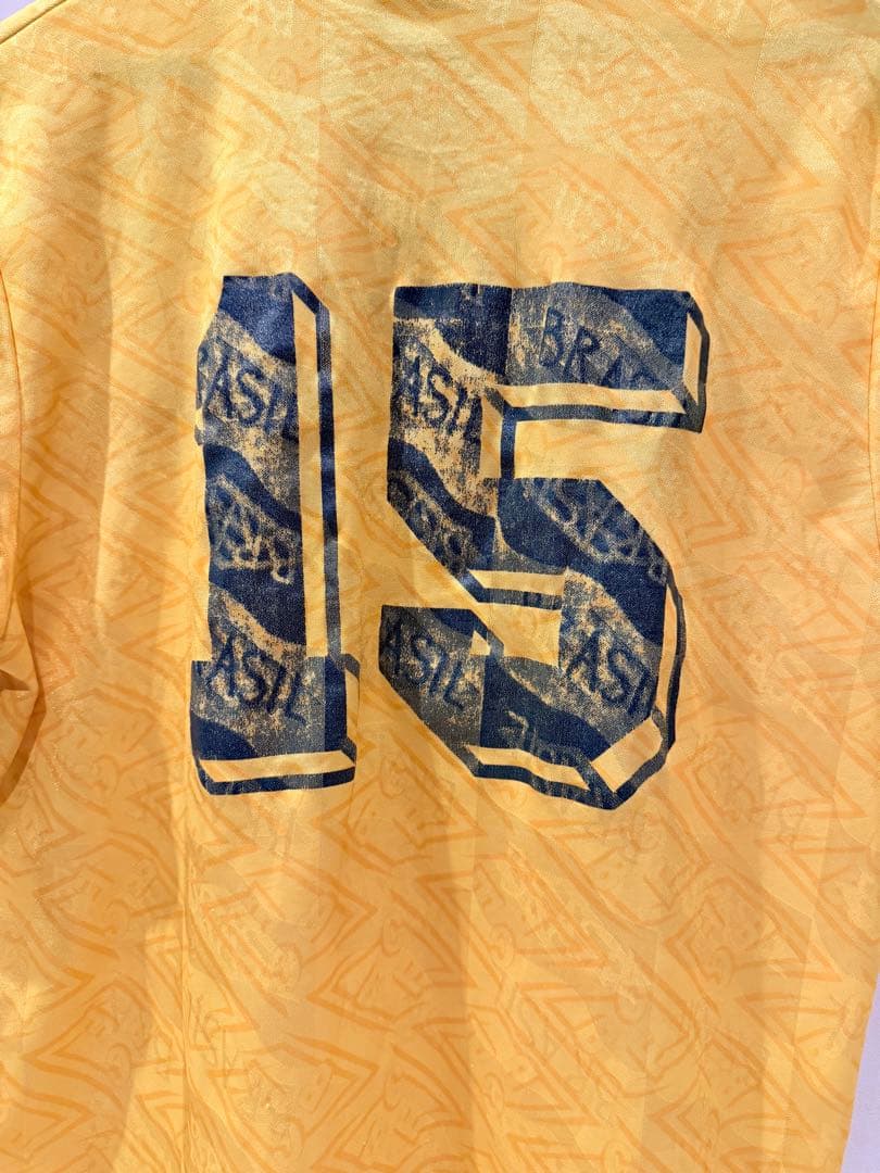 UMBRO ブラジル代表 1991/1993 ホームユニフォーム 15番 M