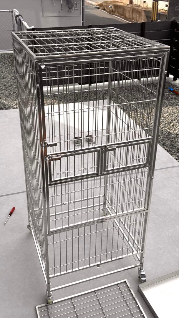 こんぱまるオリジナル オリジナルステンレスケージ超特大 Y217