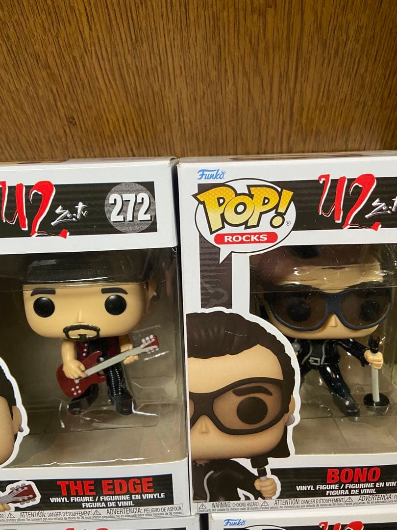 funko pop U2 4体セット/ZOO TV