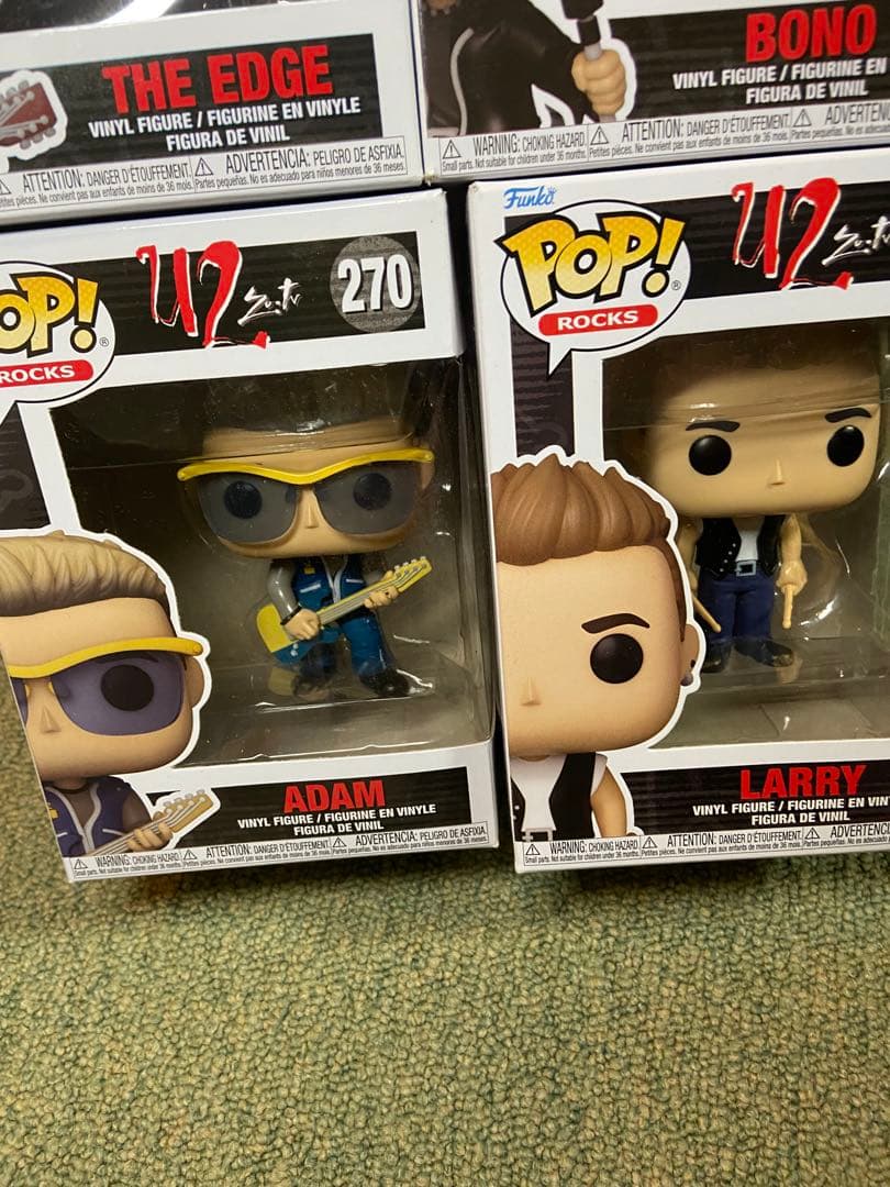 funko pop U2 4体セット/ZOO TV
