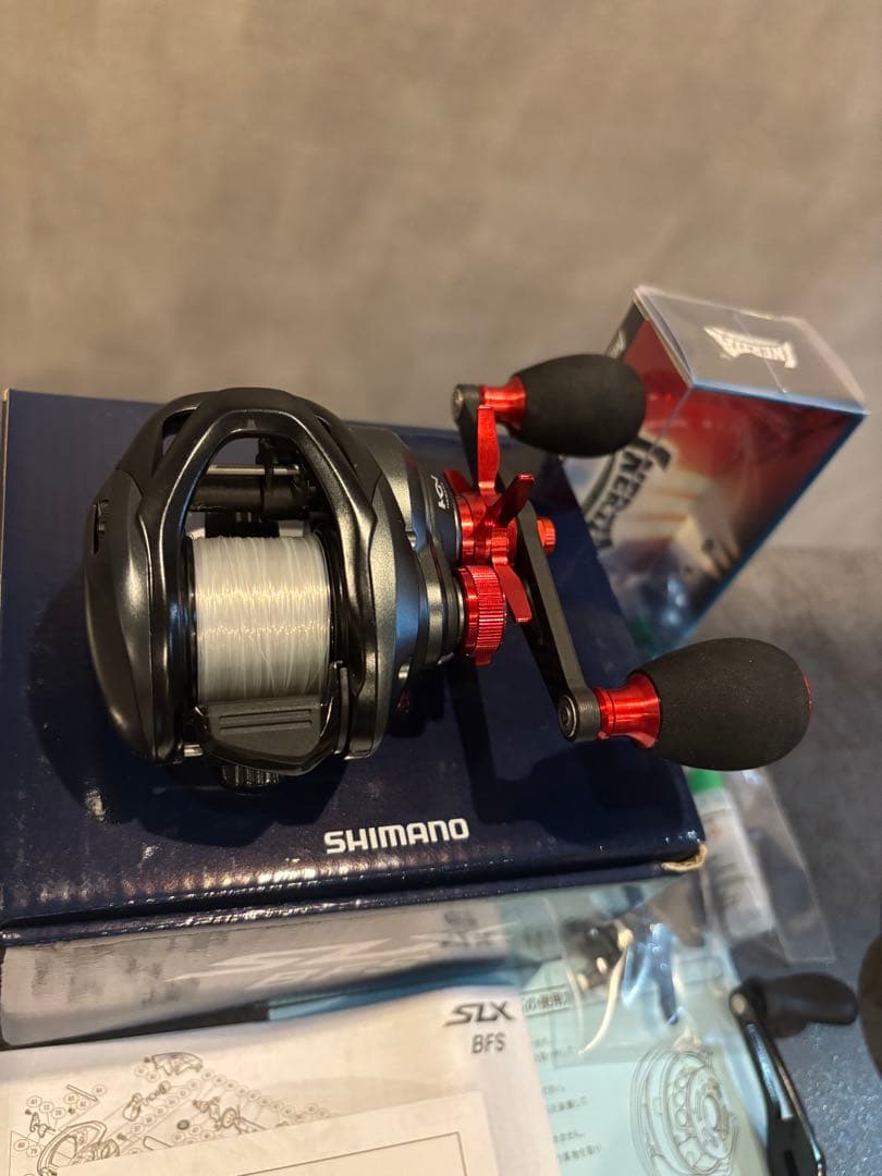 SHIMANO SLX BFS セントラルオリジナルカスタムチューンドリール美品