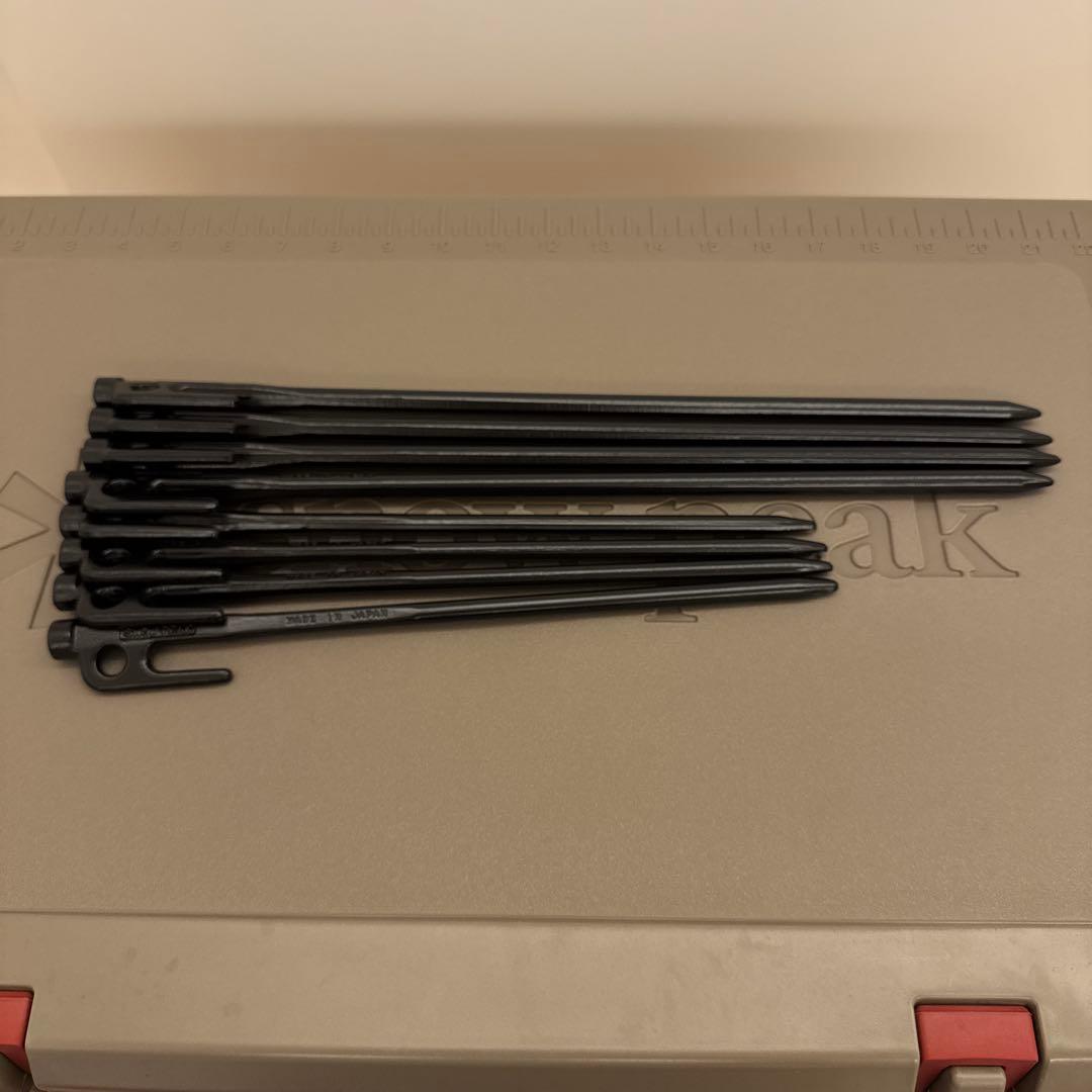 新品未使用　スノーピーク ペグハンマー＋ソリッドステーク＋収納ケースせセット