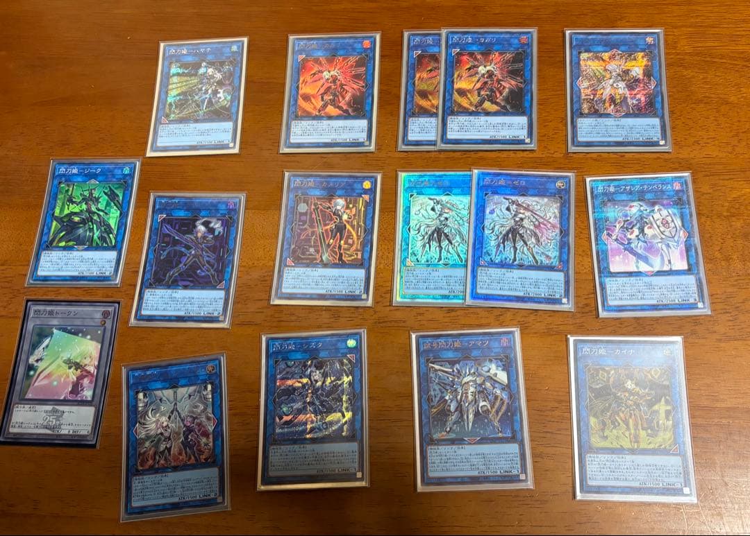 閃刀姫デッキ スリーブ付き