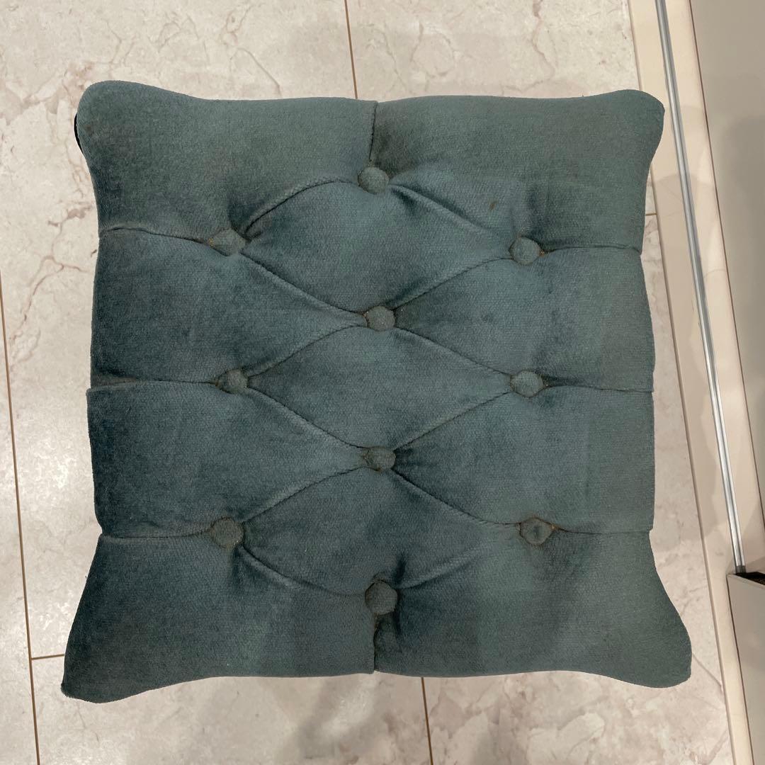 クラシック スツール グレー 布地