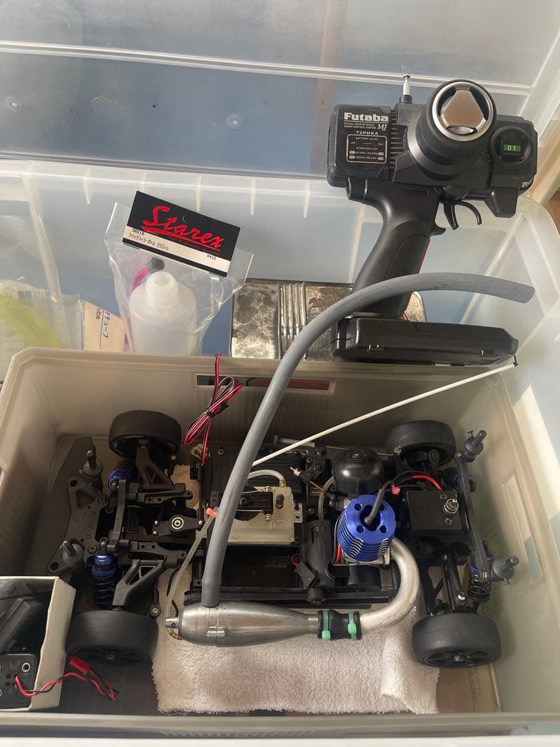 ガソリンエンジン ラジコンカー セット