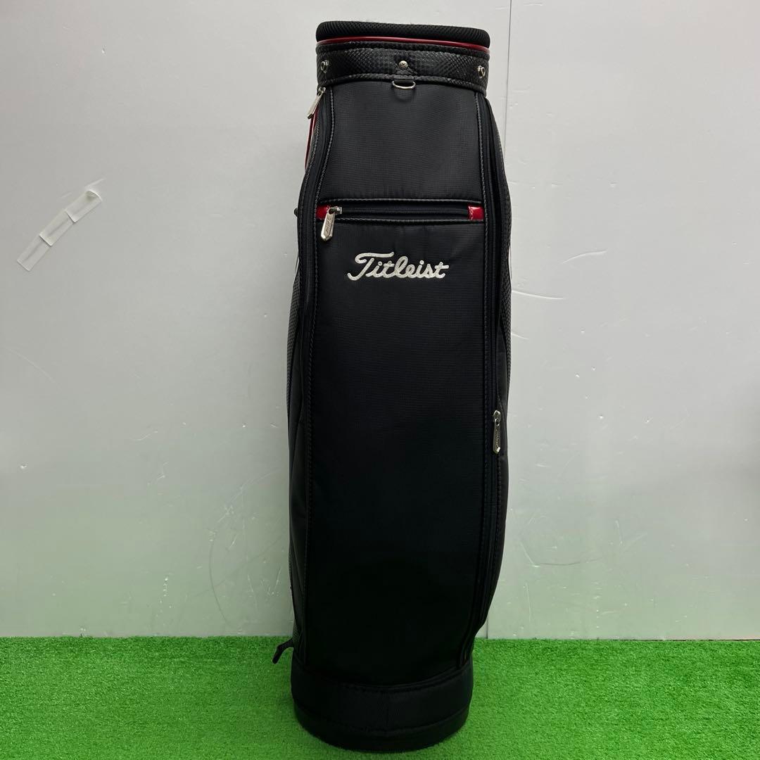 タイトリスト　titleist キャディーバック　8インチ　ブラック