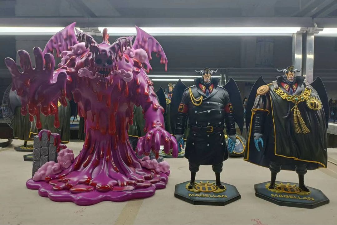 ワンピース 高配版 マゼラン 毒兵  フィギュア ガレージキット