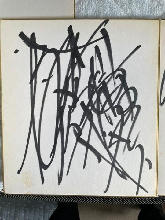 【超貴重　お値下】新日本プロレス闘魂シリーズ第7戦88年10月オールスターサイン