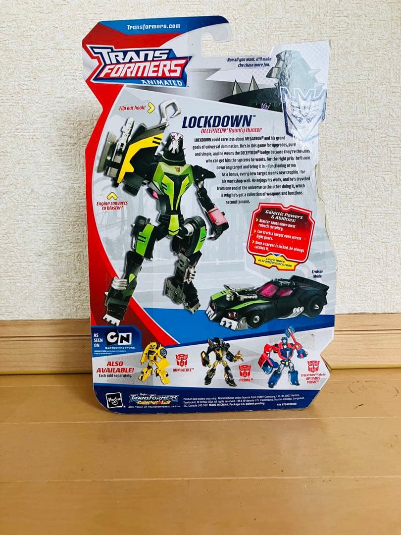 Transformers Animated Lockdown 輸入品