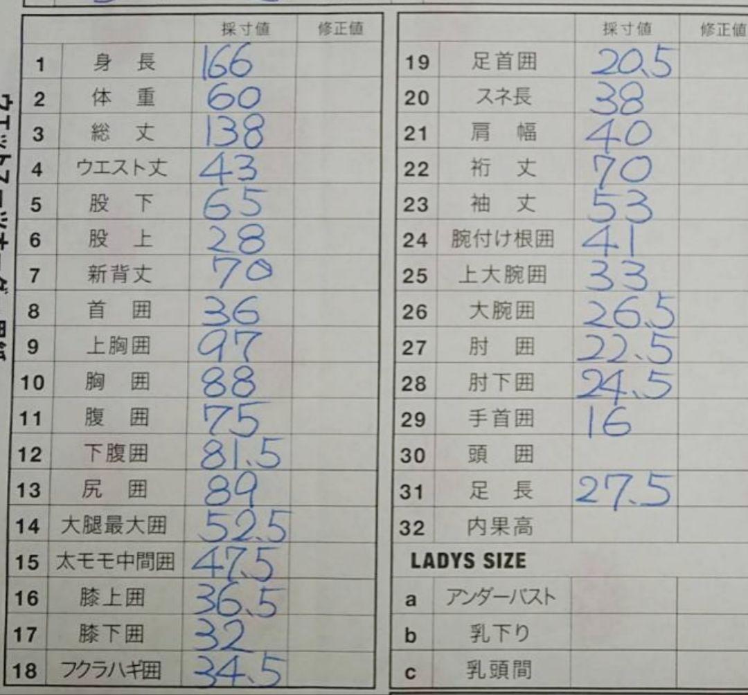 Bewetドライスーツ背面ジッパー メンズ ML相当（中古） 黒/青