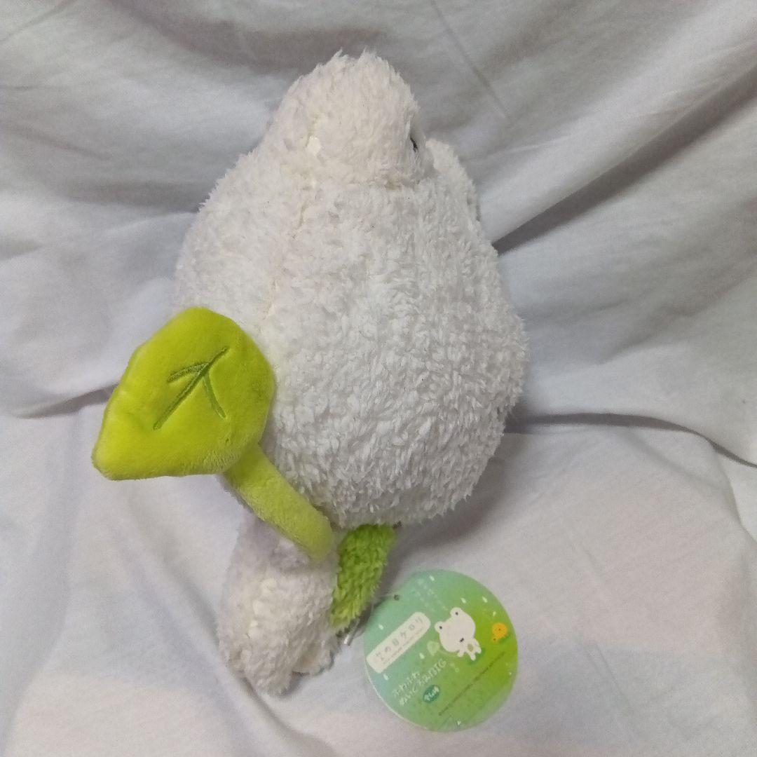 平成レトロ　次の日ケロリ（緑・白）　ふわふわぬいぐるみBIG　サンエックス　２点