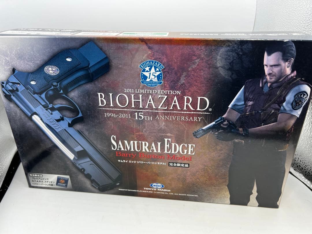 サムライ・エッジ バリーバートンモデル バイオハザード15周年記念