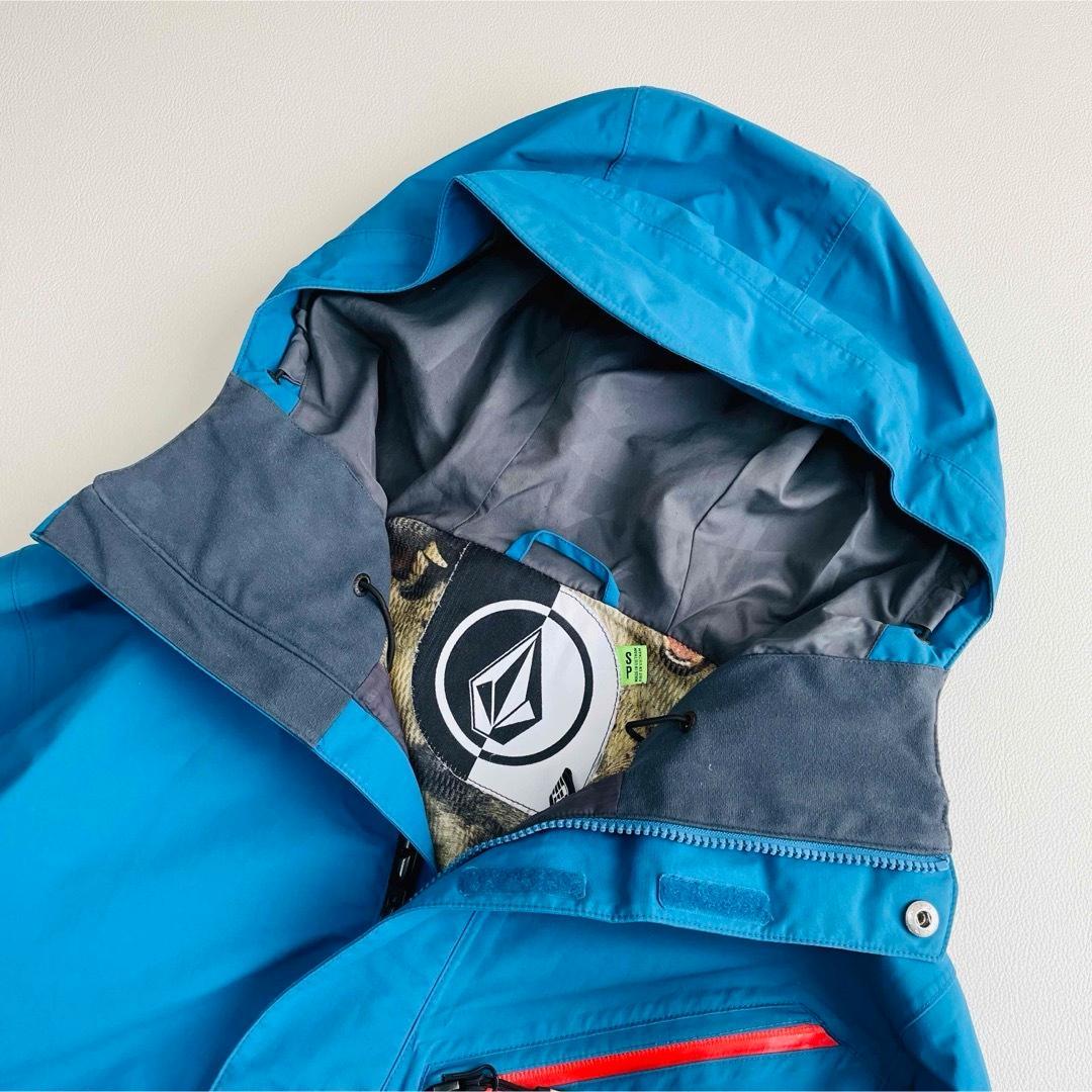 6722 ボルコム　ジャケット　ゴアテックス　スノボ　ブルー