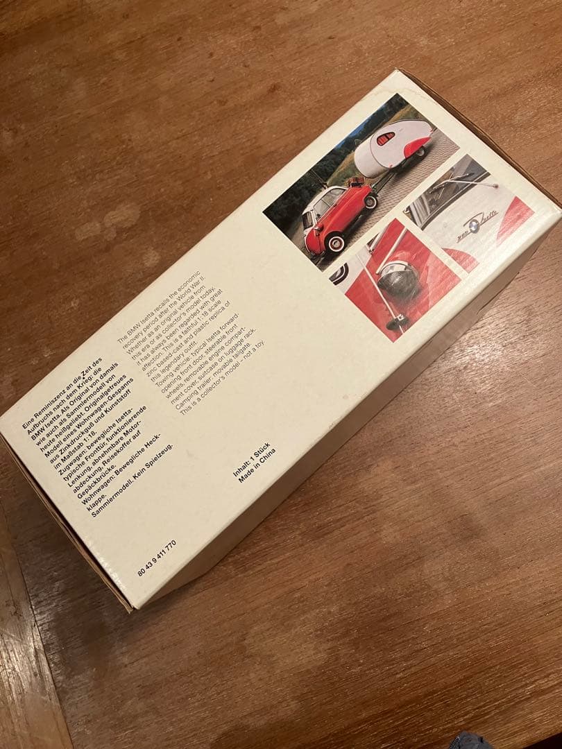 1/18  イセッタ 250 ＆ キャンピングトレーラー 美品