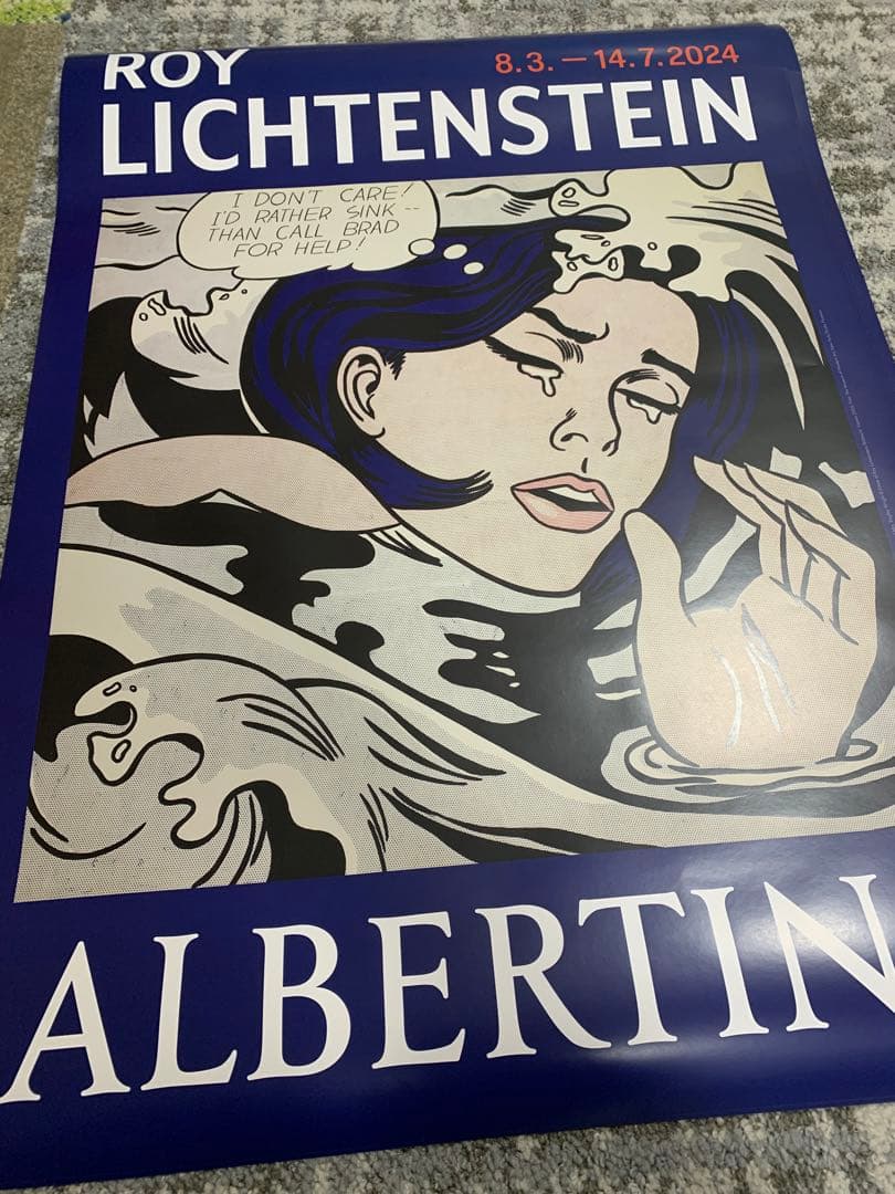 【残2枚】ロイ・リキテンスタイン　海外ポスター① A1 Lichtenstein