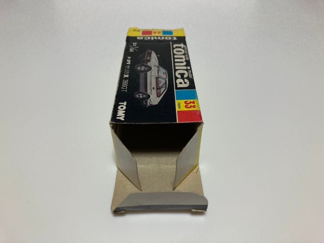 トミカ　No.33-4 日本製　セリカ　XX 2800GT 無塗装モデル