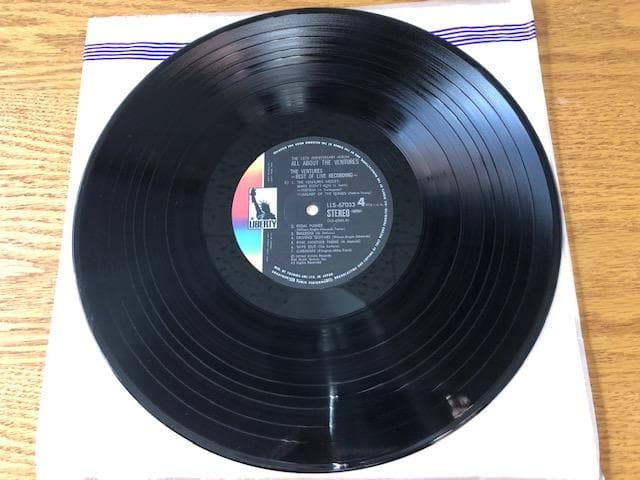 ベンチャーズ大辞典 3LP BOX 帯付 15周年記念盤 希少 d782y81