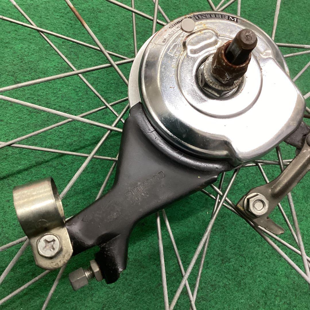 ステンレスリム　後輪 27x1-3/8 内装3段　27インチ ローラーブレーキ