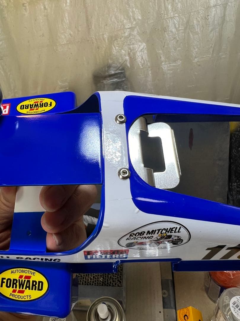 新品 バギーチャンプ 塗装済みボディー ブルー