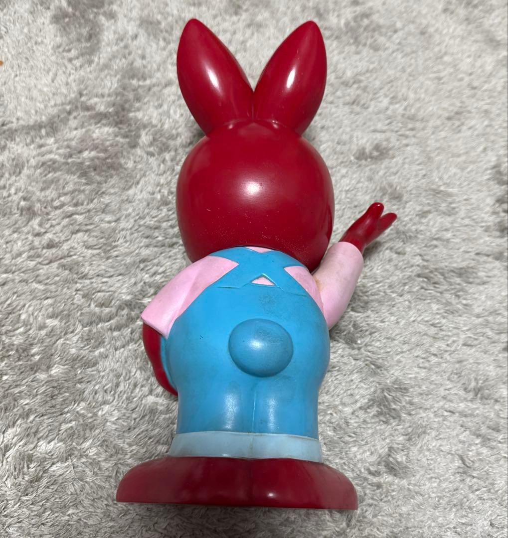 エスエス製薬 ぴょんちゃん ソフビ 貯金箱