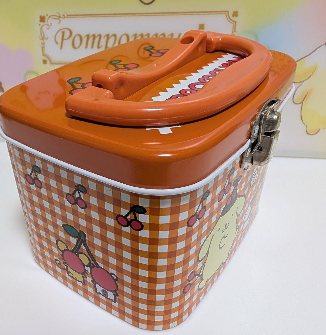 ポムポムプリン　ミニトランク缶　ミニ缶