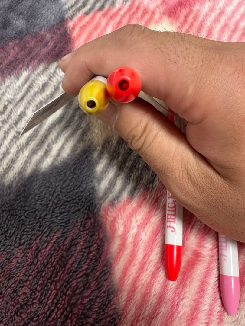 ハローキティ ボールペン いらっしゃいませ　おつかれ　こんにちは4本セット