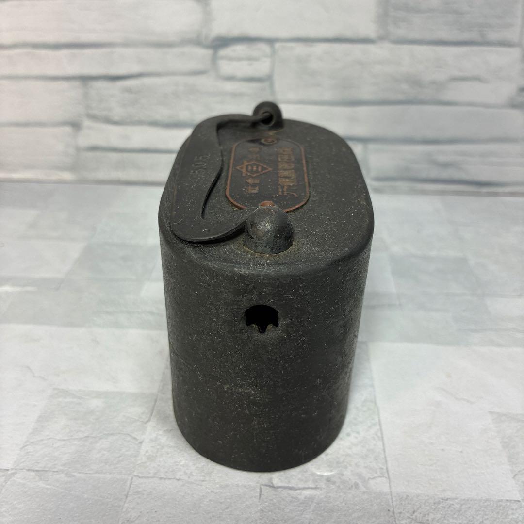 森田貯蓄銀行 非売品 貯金箱 真鍮 昭和 レトロ 鍵なし