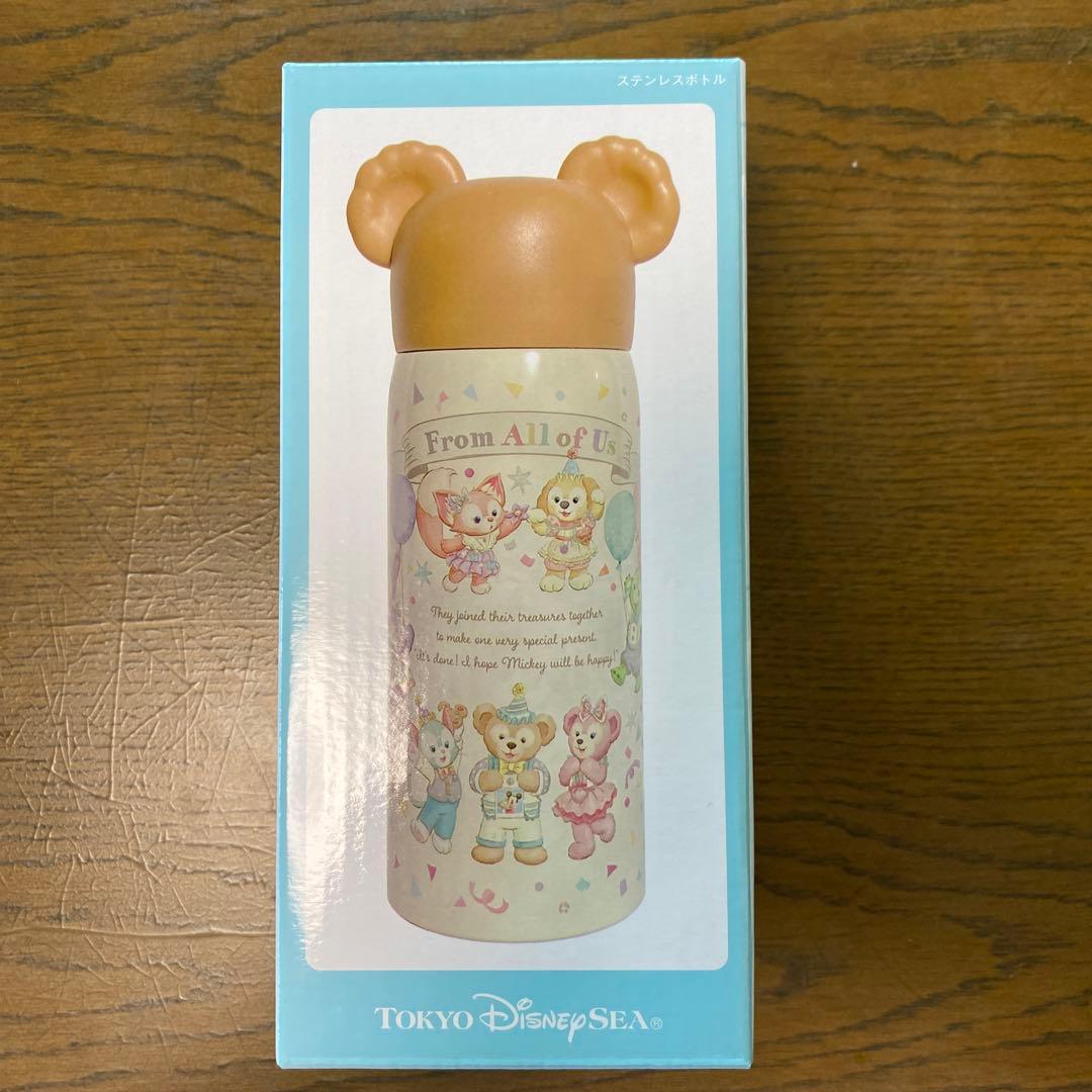 ダッフィー&フレンズトートバッグステンレスボトル ぬいぐるみチャーム新品・未使用