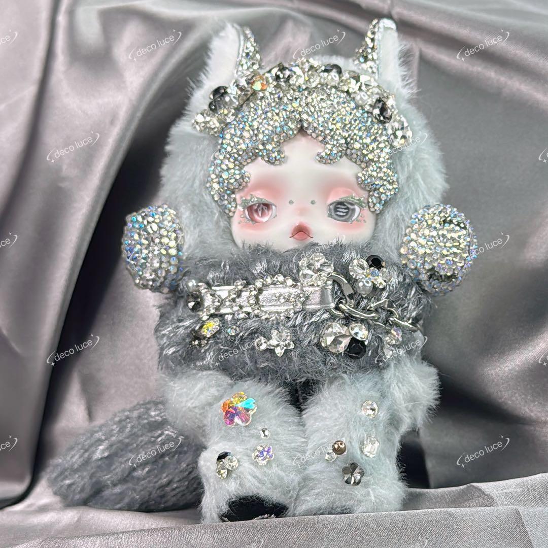 SKULLPANDA XG ぬいぐるみペンダント スカルパンダ　スワロフスキー