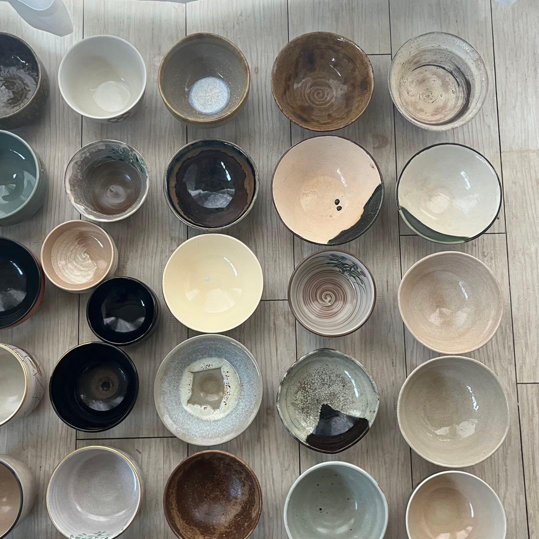 T*K様 茶碗 抹茶碗 数茶碗 まとめて 50点 茶道具 箱無し 陶器 いろいろ