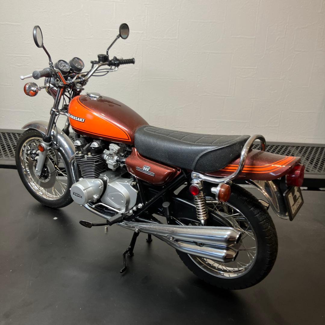 ミニチャンプ カワサキ Z1 火の玉 1/6 激レア ダイキャストバイク 旧車