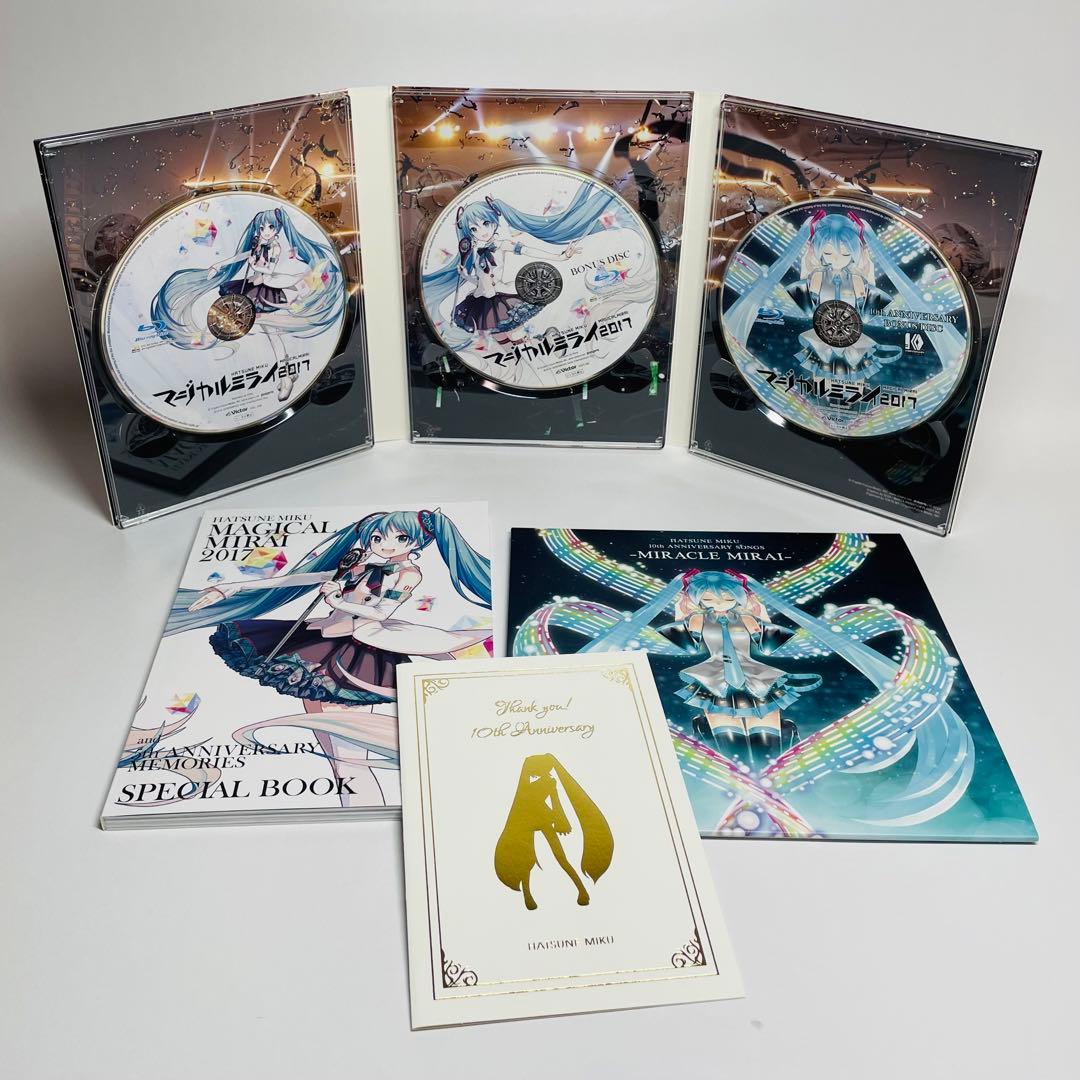 特典付★マジカルミライ 2017 初音ミク10周年記念盤 Blu-ray