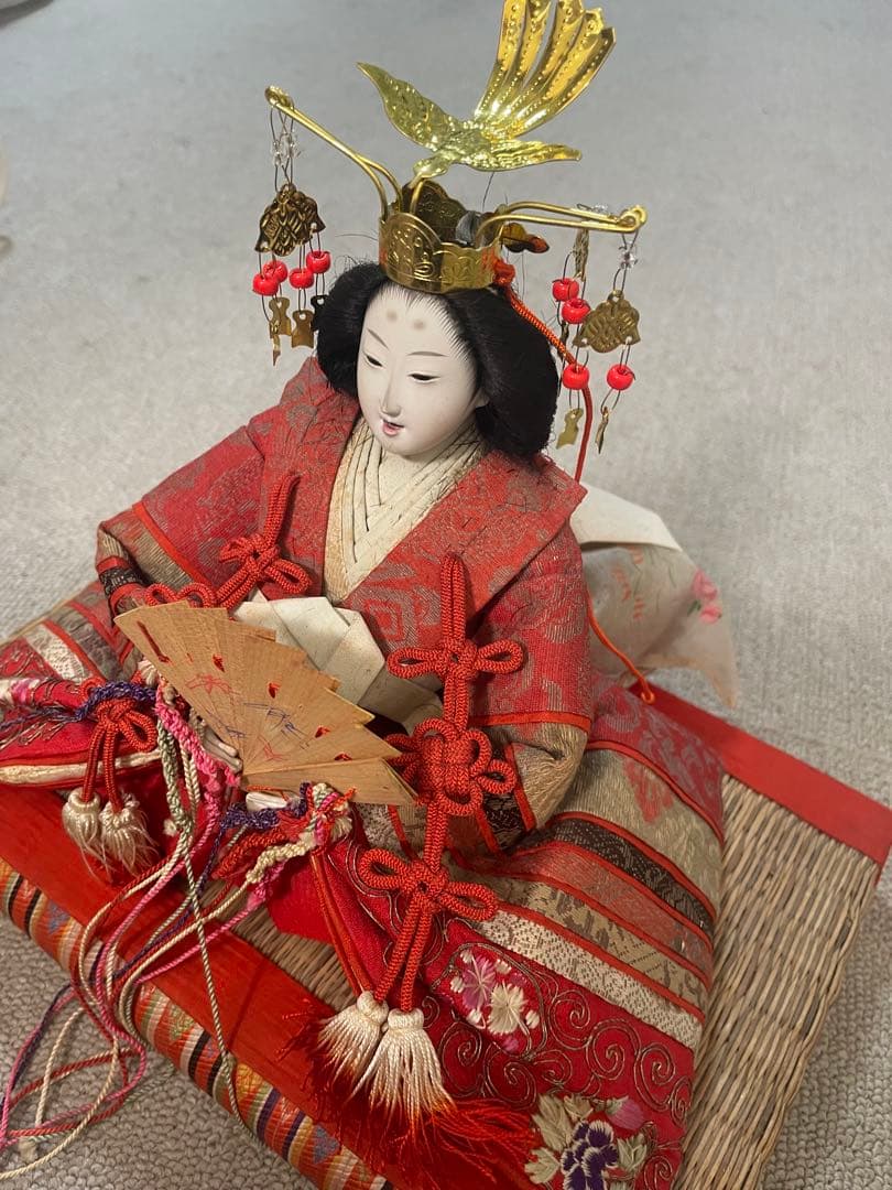 京都丸平　大木平蔵の優美な雛人形　明治時代