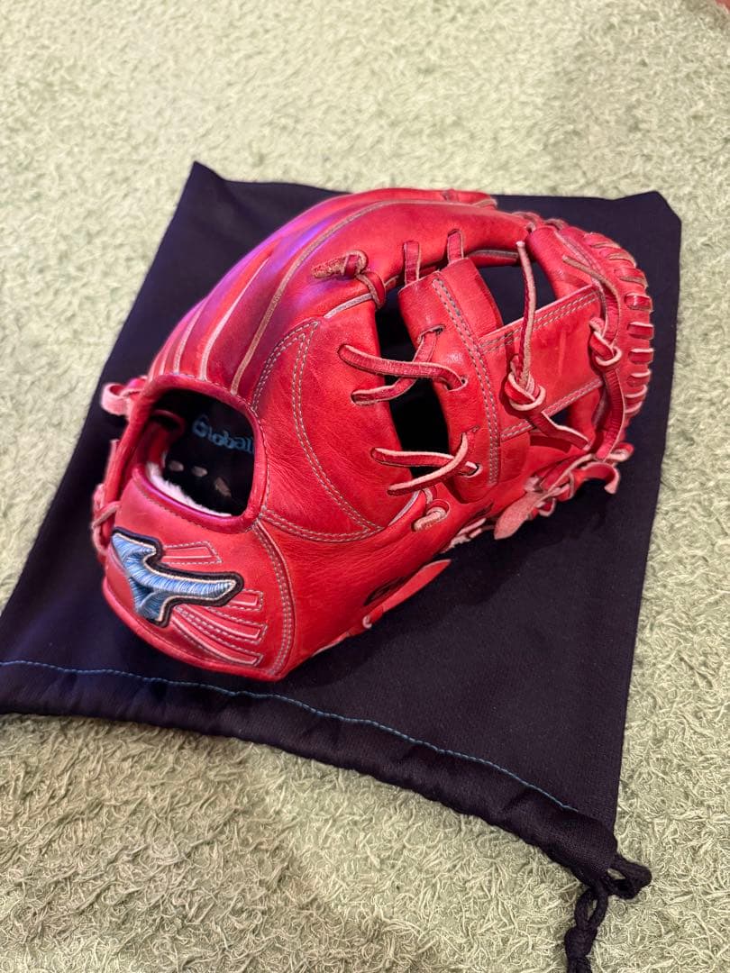 ミズノ グローバルエリート 坂本モデル 軟式 ダイバーシティブルー