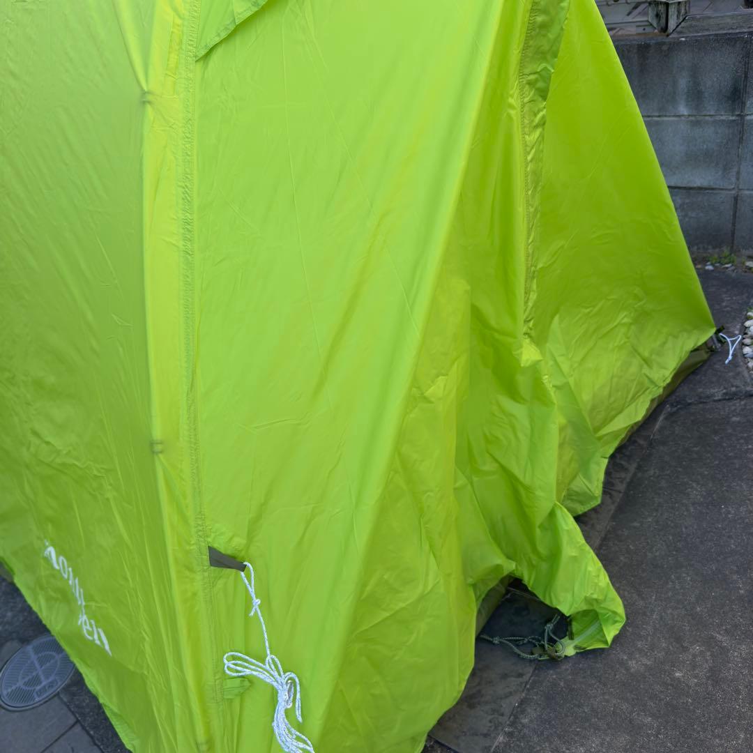 極美品モンベル　ムーンライトテント2 グリーン　ゆるキャン△