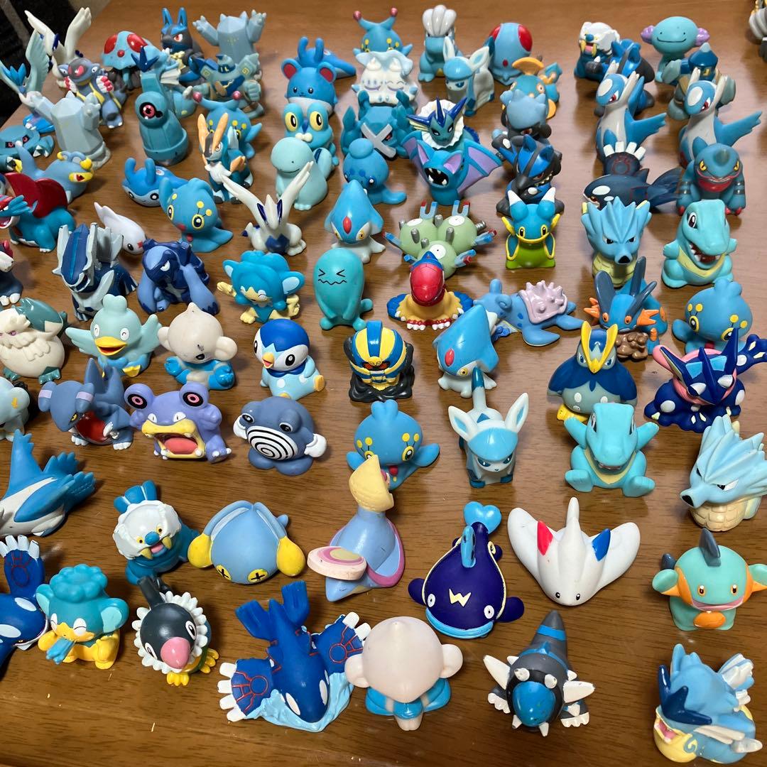 ポケモンキッズ 495体まとめ売り ポケモンソフビ人形シリーズ　ポケモン指人形