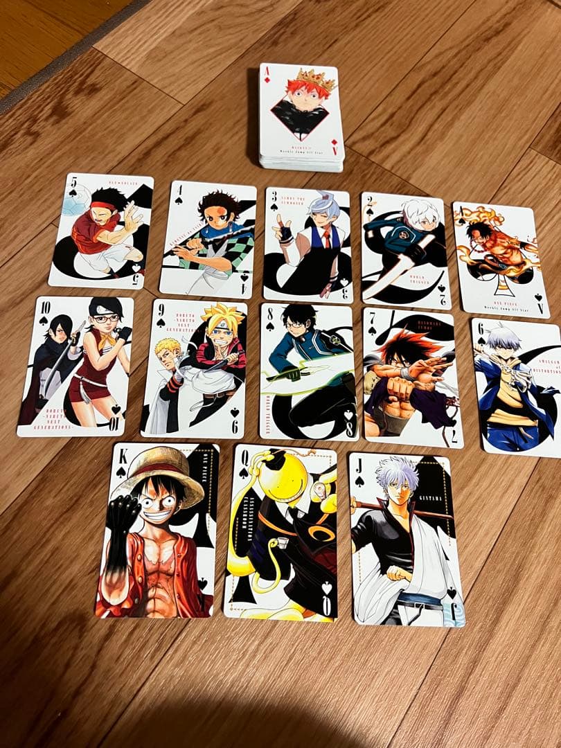 ジャンプキャラクターズストア　オールスタートランプ　ジャンプフェスタ限定