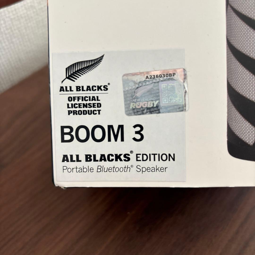 【新品】オールブラックス スピーカー オフィシャル ALL BLACKS