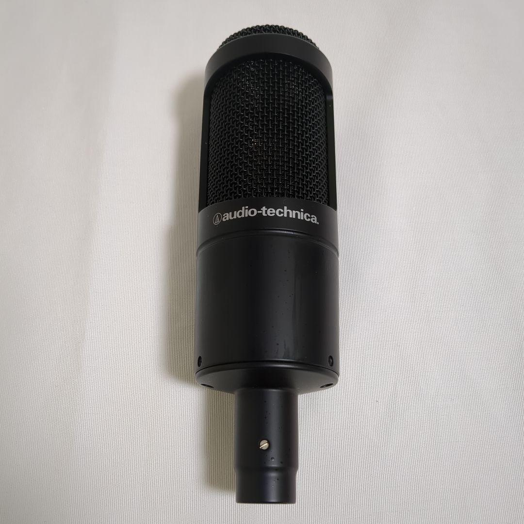 audio-technica AT2035 コンデンサーマイク ケーブル＆スポ付