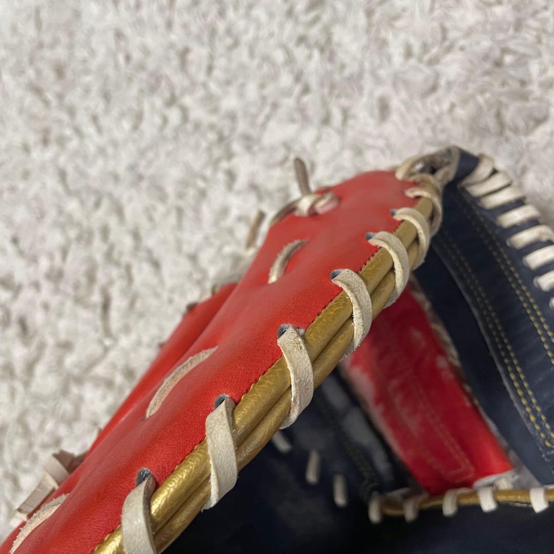 【美品&希少】左利き ウィルソン ワナベヒーロー ファーストミット 軟式