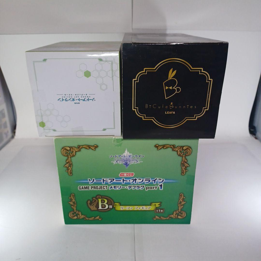 ソードアート・オンライン　フィギュア　リーファ　ぬーどる　くじ　バニー