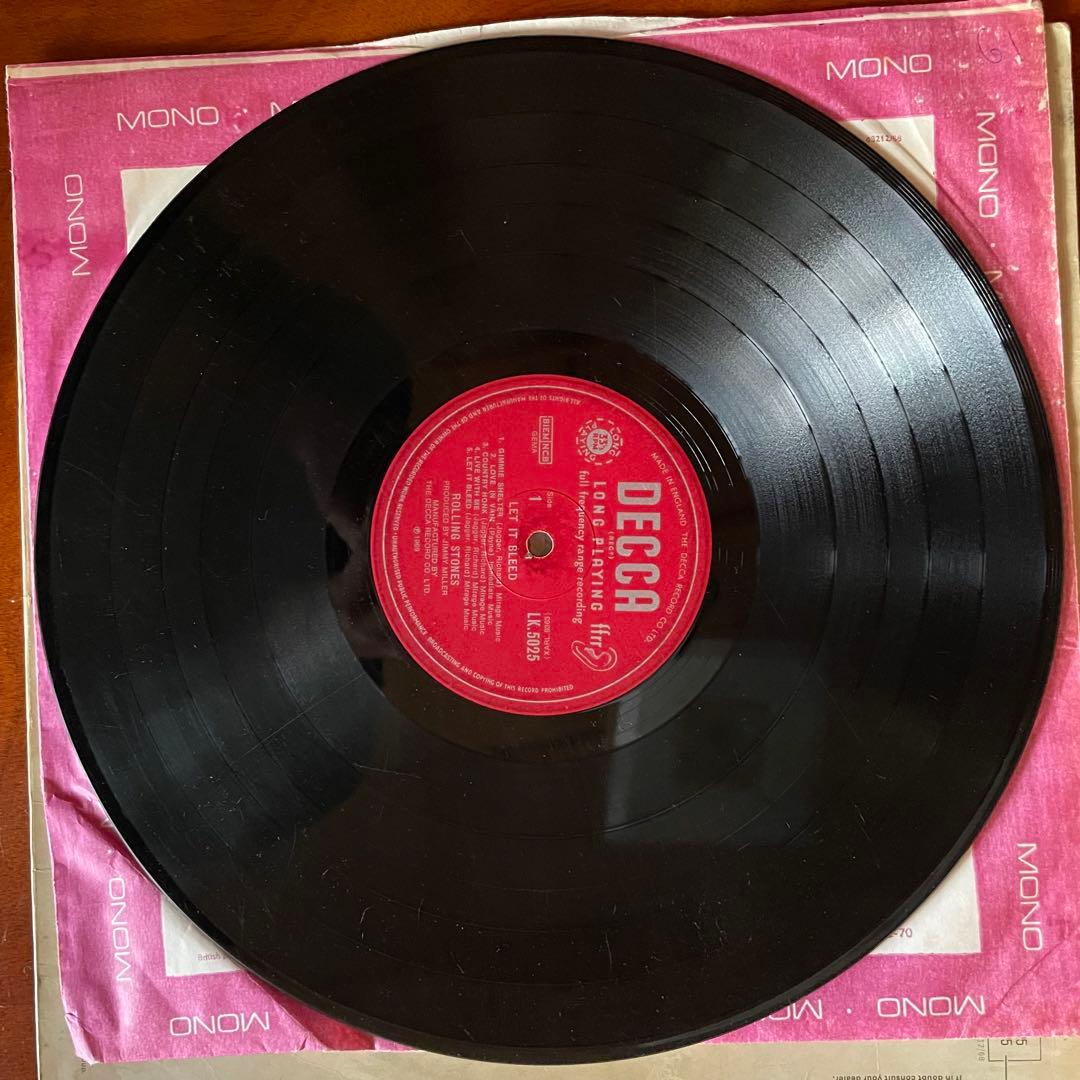 ROLLING STONES LET IT BLEED UKorg ジャンク