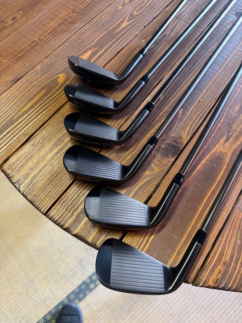 タイトリスト　T200ブラックアイアン6本セット　2023年